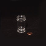 Globe Scientific Jar, Wide Mouth, 26mL (7 of 8oz), PS and PP, 33mm Opening, 1 x 1 7/8" (Screw Cap Packaged Separately) -  GS-6364