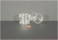 Globe Scientific Jar, Wide Mouth, 60mL (2oz), PS and PP, 53mm Opening, 1 13 of 16 x 1 11 of 16" (Screw Cap Packaged Separately)