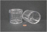 Globe Scientific Jar, Wide Mouth, 180mL (6oz), PS, 70mm Opening, 2 7 of 16 x 2 5of 8" (Screw Cap Packaged Separately)