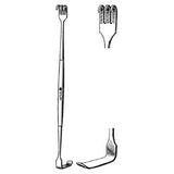 Sklar Instruments Retractor Double Ended Senn 6-1/4" Sharp Stainless Steel Each - 60-6162