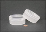 Globe Scientific Jar, Wide Mouth, 120mL (4oz), PS and PP, 89mm Opening, 3 3 of 16 x 1 3 of 8" (Screw Cap Packaged Separately)