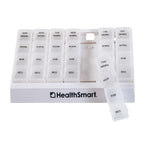 HealthSmart Weekly Pill Organizer Medication Planner - 640-8223-0000