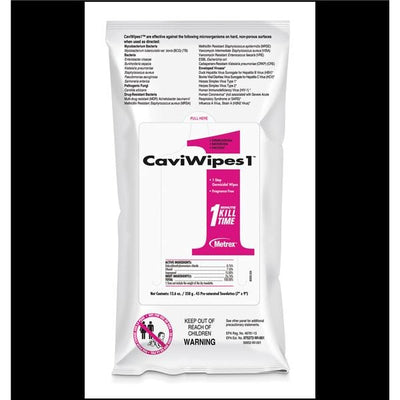 Metrex/TotalCare Disinfectant & Decontaminant Surface Towelette CaviWipes1 45/Pk, 20 PK/CA - 13-5224