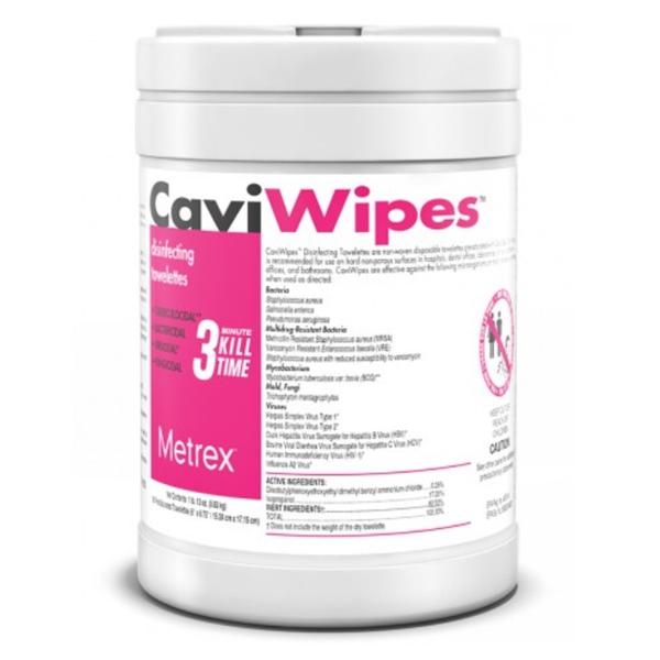 Metrex/TotalCare Towelette Surface Disinfectant CaviWipes Large 160/Cn, 12 CN/CA - 13-1100