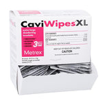 Metrex/TotalCare Cleaner & Disinfectant Surface Towelette CaviWipes XL X-Large Canister 50/Bx - 13-1155