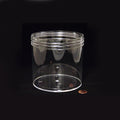 Globe Scientific Jar, Wide Mouth, 960mL (32oz), PS and PP, 120mm Opening, 4 3 of 8 x 3 3 of 4" (Screw Cap Packaged Separately)