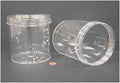 Globe Scientific Jar, Wide Mouth, 1200mL (40oz), PS, 120mm Opening, 4 3 of  8 x 5 1 of 16" (Screw Cap Packaged Separately)