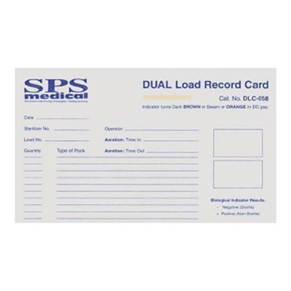 SPS Medical Record Dual 5 in x 8 in 250/PK - DLC-058