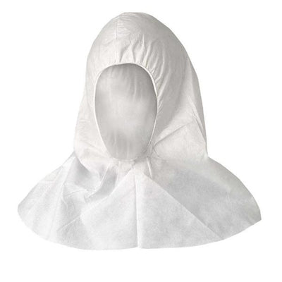 Kimberly Clark Professional Hood Prtctv Kleenguard Disp Brthbl Patented MICROFORCE Br SMS Univ Wht 100/Ca - 36890