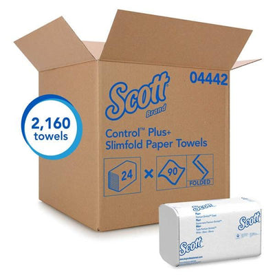 Kimberly Clark Professional Towel Hand Kleenex Slimfold Single Fold White 7.5 in x 11.6 in 2160/Ca - 4442