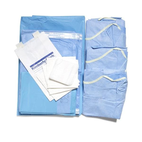 O & M Halyard Pack Endoscopy General With Drape/Cover Zone-Reinforced 44x90" LF Sterile 5/Ca - 88048