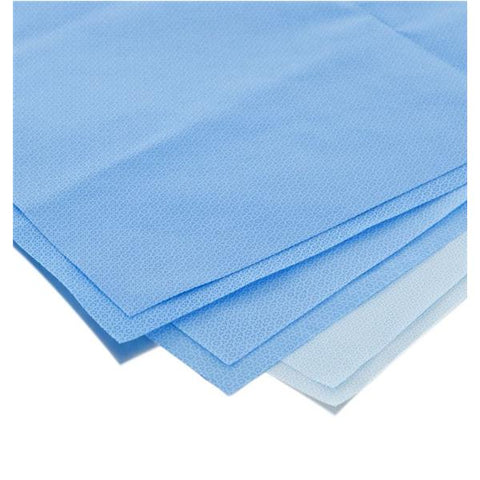 O & M Halyard WrapCaseR Kimguard 48 in x 48 in Blue Not Made From Natural Rubber Latex 48/Ca - 68648