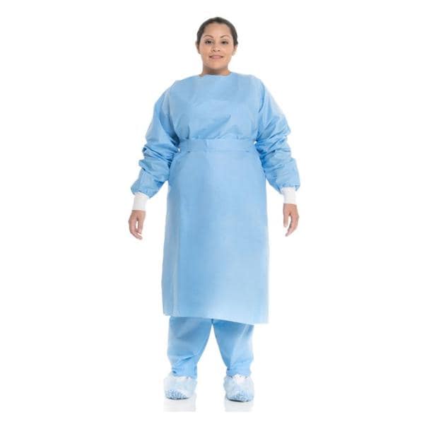 O & M Halyard Gown Procedure Size X-Large Blue 60/Ca - 69028