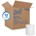 Kimberly Clark Professional Towel Roll Hard Scott Paper 8 in x 800 Feet White 12/Ca - 1040