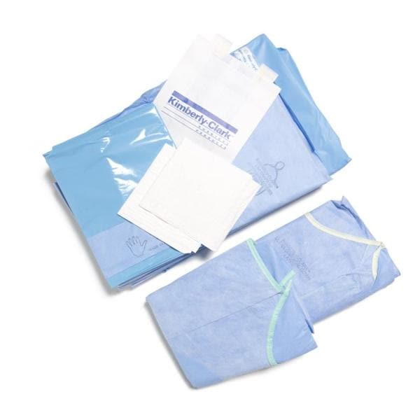 O & M Halyard Pack Laparotomy III With Drape 104x76x120" LF Sterile 9/Ca - 88231