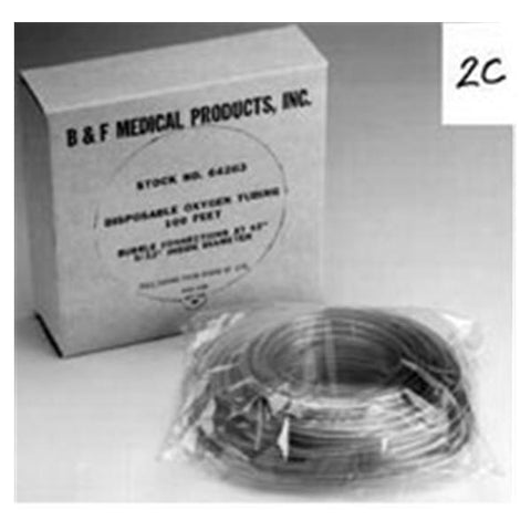 Allied Health Care Prod Tubing Bubble For Oxygen Supply 100' 1/Ca - 64203