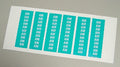 capsa Color Coding Label - AM - Blue - 1,500 Labels