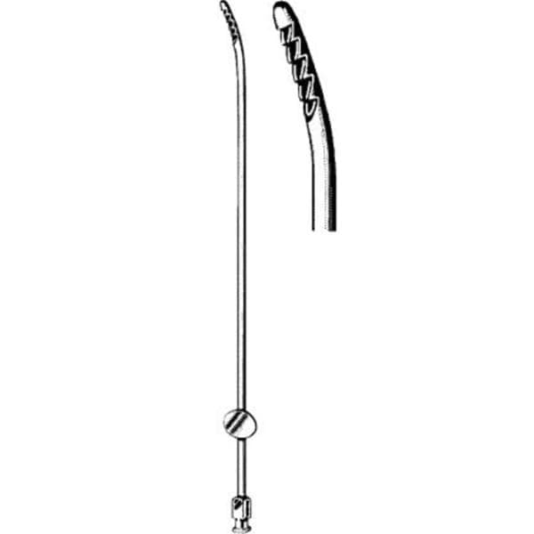 Sklar Instruments Curette Endometrial Novak 9-1/2" 1mm Stainless Steel Reusable Each - 90-6289