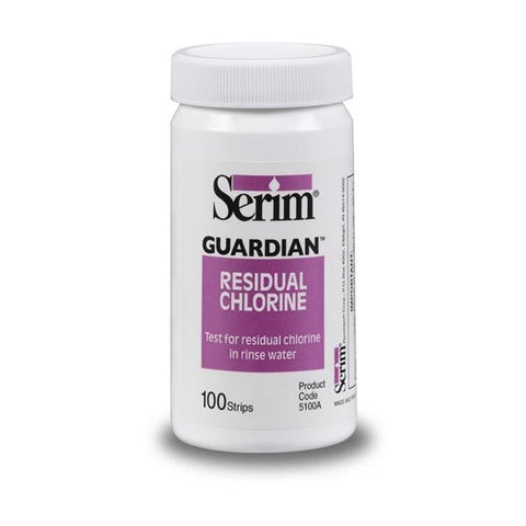 Serim Research Corp Test Strip Residual Chlorine Guardian 6Bt/Bx - 5100A