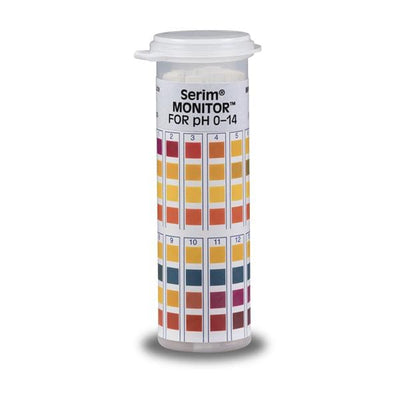 Serim Research Corp Test Strip pH Monitor 100/Bt - 5162