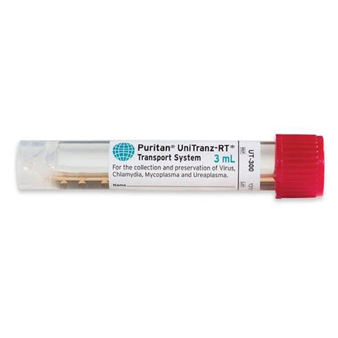 Puritan Medical Products UniTranz-RT Media Transport System 3mL Prefilled Sterile 300/Ca - UT-300