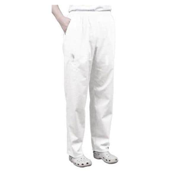 Fashion Seal Pant Scrub 7439 Unisex Small White Each - 7439-S