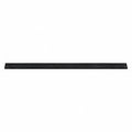 12 W Straight Rubber Replacement Squeegee Blade Black