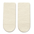 Hapad, Inc Wedge Lift Heel Wool/Felt 3x3/8" 3/4 Length White 1/Pr - HWS