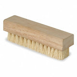4-7/10 L Synthetic Block Hand and Nail Brush Natural