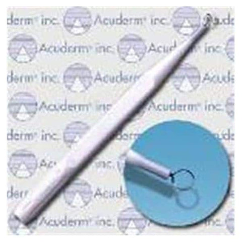 Acuderm, Inc Curette Dermal 7mm 7mm Loop Tip Stainless Steel Disposable 50/Bx - R0750