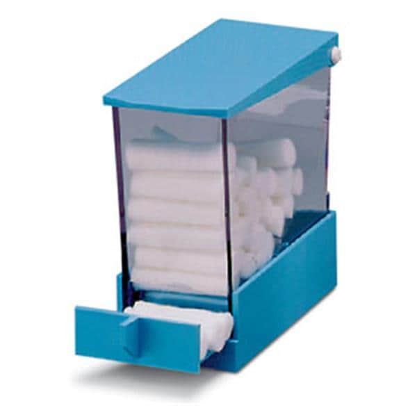 Zirc Dispenser Cotton Roll Deluxe White With No-Skid Base Eachch - 28R800A