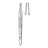 Sklar Instruments Forcep Suture Castroviejo 4" Straight 1x2 Teeth Steel Each - 66-6105