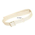 Kinsman, Enterprises, Inc Belt Gait Rib/Torso Cotton #1 Stripe Each - 80318