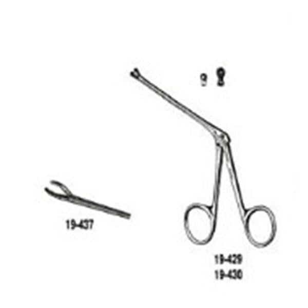 Miltex Forcep Alligator Weingartner 3" Concave Jaw Serrated Each - Integra Miltex - 19-437