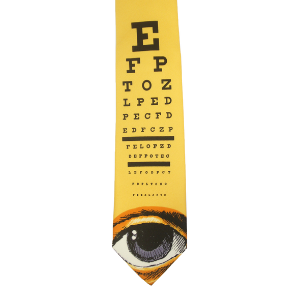 GOT MY EYE ON YOU SNELLEN NECK TIE