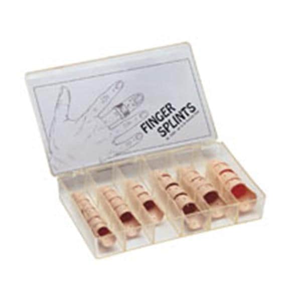 DJO, Inc Strap Protective Staxx Starter Kit 25-Piece Finger Plastic Skin Tone 25/PK - 79-72240