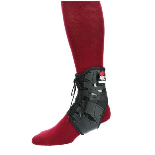 Swede Brace Sprt/Stblztn Tarsal Lok Ank Poly-Tex Blk Sz M6-7.5/W7-9.5 Sm Univ Each - O Inc. - AKL-6337-SM