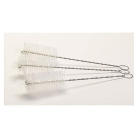 Graham Brush Bottle Grafco 11x1-3/4x4-1/2" Nylon Bristle White 1/Dz - Field/Everest &Jennings - 3406