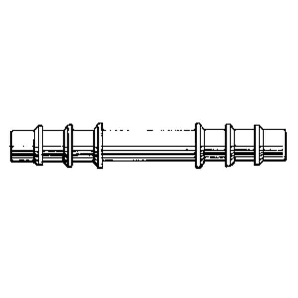 Busse Hospital Disposable Connector Tubing 6mm 1/4" Straight 500/CA - 514