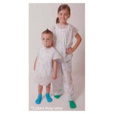 Techstyles Gown Exam Small Blue 100/Case - 45790-WLAG