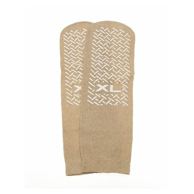 Medline Industries Inc Slippers Patient Terrycloth Beige X-Large 48Pr/Ca - MDT211218XLI