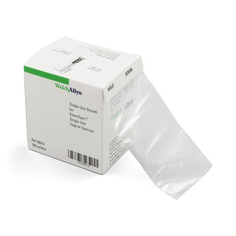 Welch Sheath Specula KleenSpec For Vaginal Specula Disposable 100/Bx, 5 BX/CA - Allyn - 59010