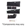 Cramer Products Immobilizer Vacuum Rapid Form 4-Piece Arm/Leg/Cervical/XL-Leg Black Each - 13492