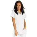 ComfortEase by Medline Shirt Scrub ComfortEase 8851 Crossover Unisex X-Small White Each - 8851XTQXS