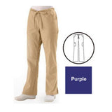 ComfortEase by Medline Pant Scrub 8865 Unisex Small Purple Each - 8865JPPS
