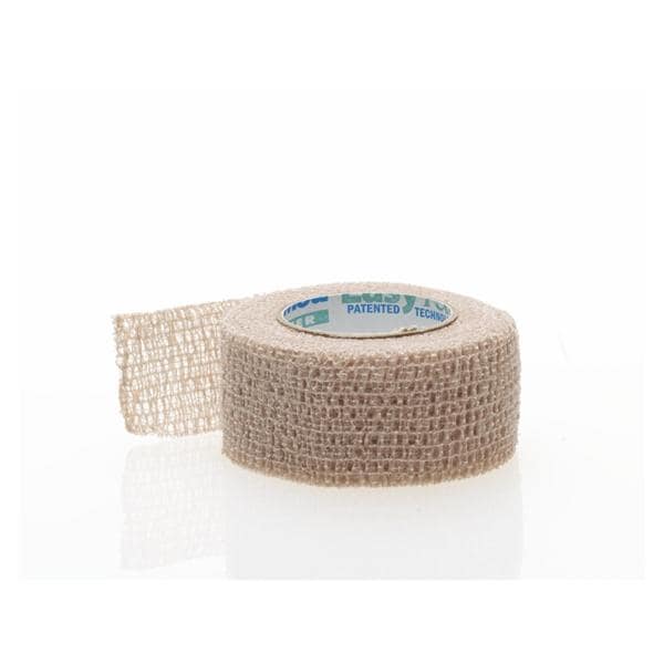 Medline Industries Inc Bandage CoFlex 1"x5yd Compression Elastic Tan Latex Non-Sterile 30/Case - MDS086001