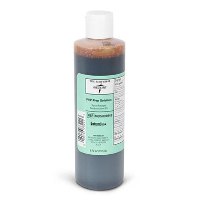 Medline Industries Inc Solution Prep PVP Iodine 10% 8oz Eachch - MDS093943