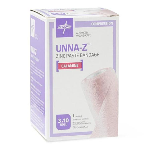Medline Industries Inc Bandage Unna Boot Zinc Paste/Calamine 3"x10yd Each - NONUNNA3