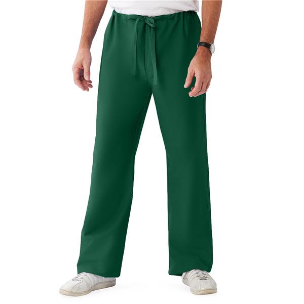 ComfortEase by Medline Pant Scrub 65% Polyester / 35% Cotton Unisex Evergreen Md Reversible 1 Pocket Each - 900JEGM-CM