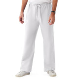 ComfortEase by Medline Pant Scrub 65% Polyester / 35% Cotton Unisex White XL Reversible 1 Pocket Each - 900XTQXL-CM
